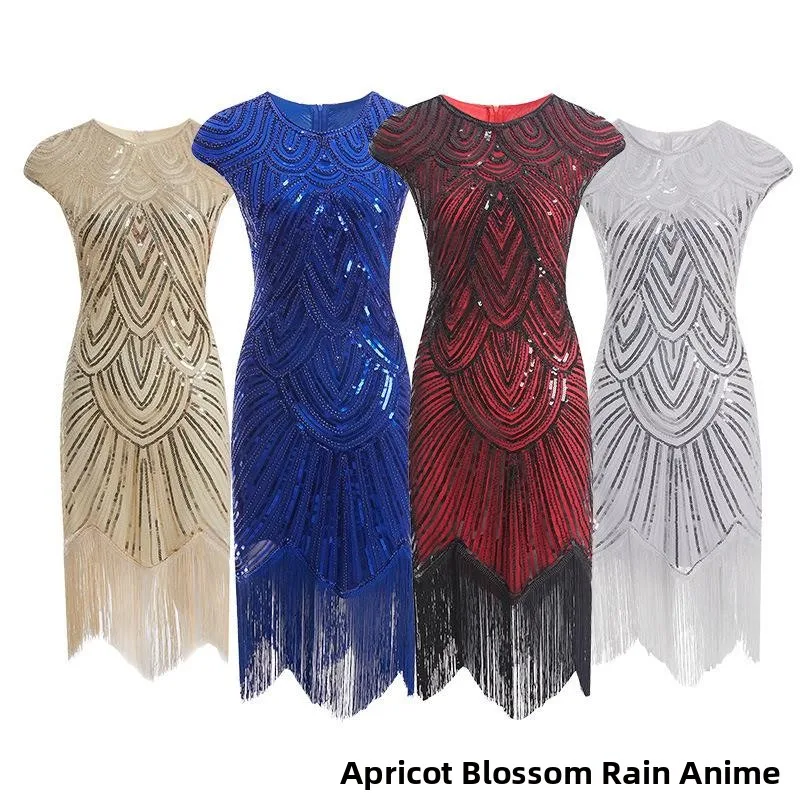 New Arrival Quali Tassel Weave Sequin Dr 920S Retro Film Gown Bright Women's Traditional Costume Stage Costume
New Arrival Quali Tassel Weave Sequin Dr 920S Retro Film Gown Bright Women's Traditional Costume Stage Costume