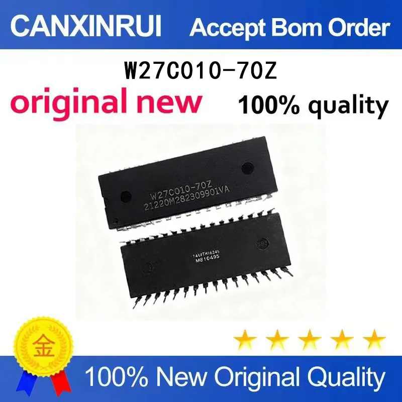 (5-100 Pieces) Brand new original W27C010-70Z DIP-32 flash memory chip IC in stock
(5-100 Pieces) Brand new original W27C010-70Z DIP-32 flash memory chip IC in stock
