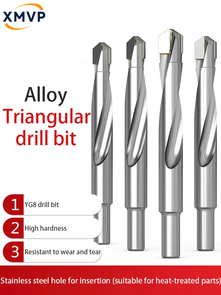 Alloy drill bit, tungsten steel hard toothed twist drill, stainless steel, steel spring steel, angle cast iron, special metal tw
Alloy drill bit, tungsten steel hard toothed twist drill, stainless steel, steel spring steel, angle cast iron, special metal tw