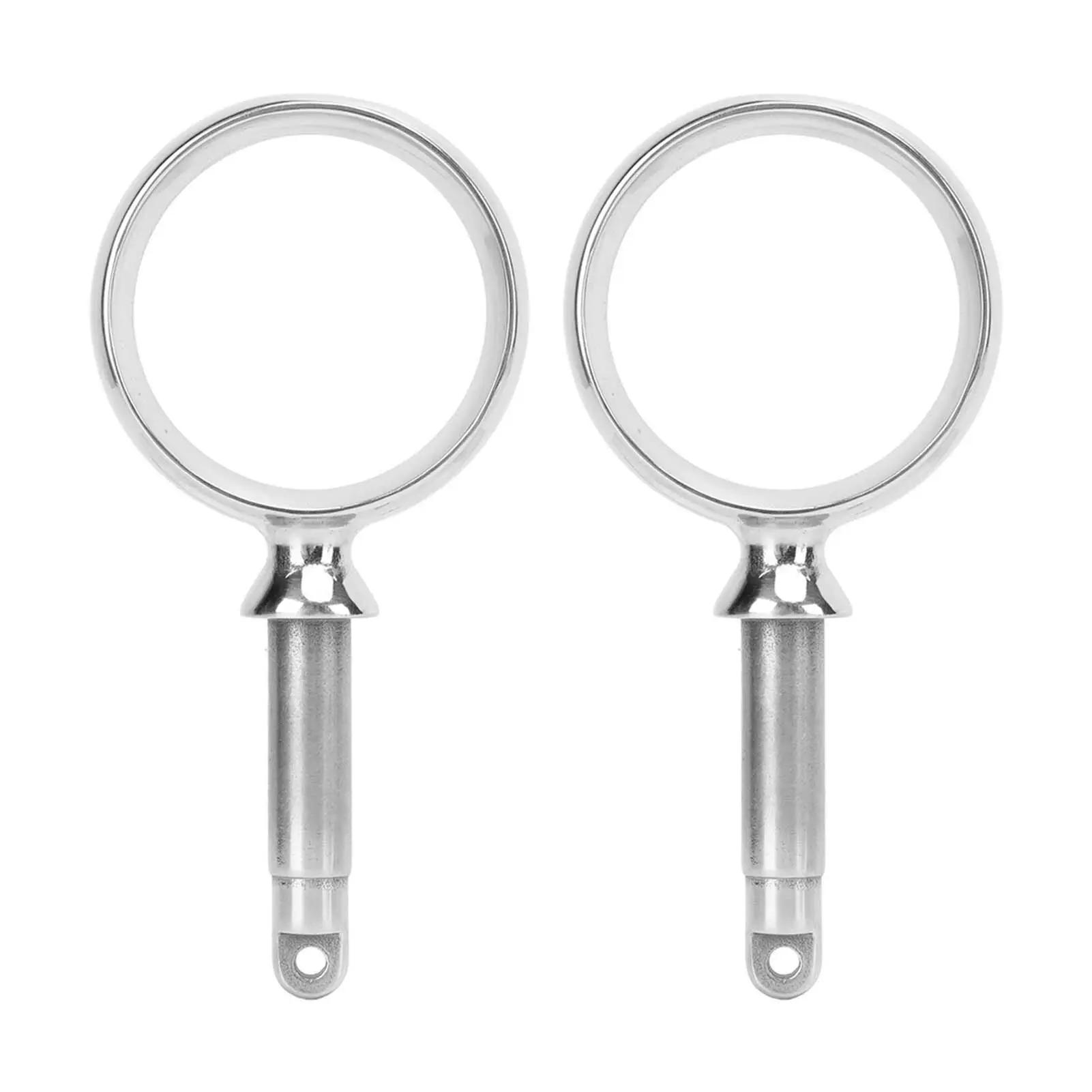 Heavy Duty Stainless Steel Boat Oarlock Set - 2 Inch ID Round Socket for standard Paddles, Comfortable & Durable
Heavy Duty Stainless Steel Boat Oarlock Set - 2 Inch ID Round Socket for standard Paddles, Comfortable & Durable