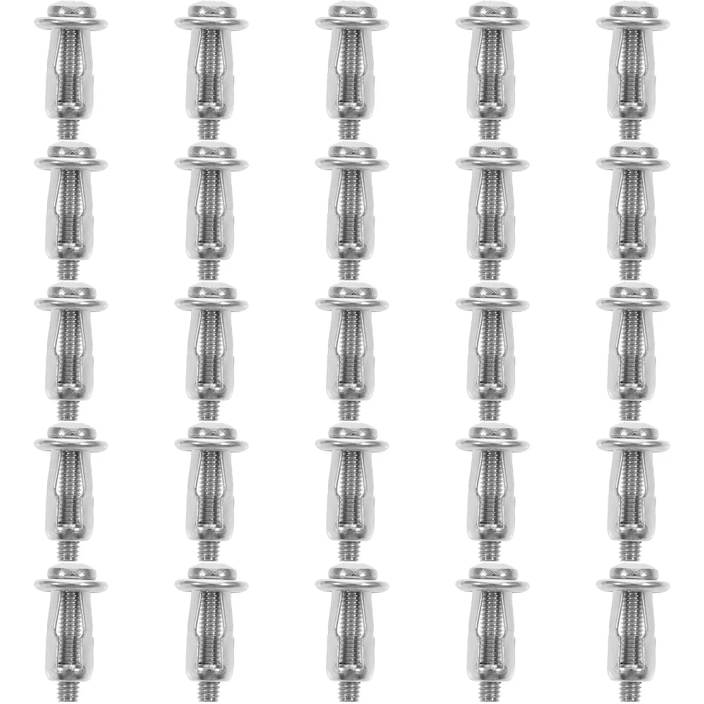 25pcs Expansion Screws Hollow Door Anchor For Iron Sheet Wall Threaded Inserts Nut Holder Petal Nuts Reusable Heavy Duty
25pcs Expansion Screws Hollow Door Anchor For Iron Sheet Wall Threaded Inserts Nut Holder Petal Nuts Reusable Heavy Duty