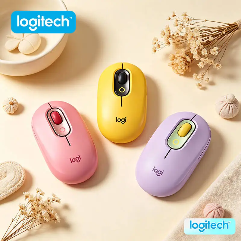 Logitech M350 POP Wireless Mouse Dual-Mode Bluetooth 2.4GHz Silent Click 18-Month Battery for Adventurous Mountain Trip Work
Logitech M350 POP Wireless Mouse Dual-Mode Bluetooth 2.4GHz Silent Click 18-Month Battery for Adventurous Mountain Trip Work