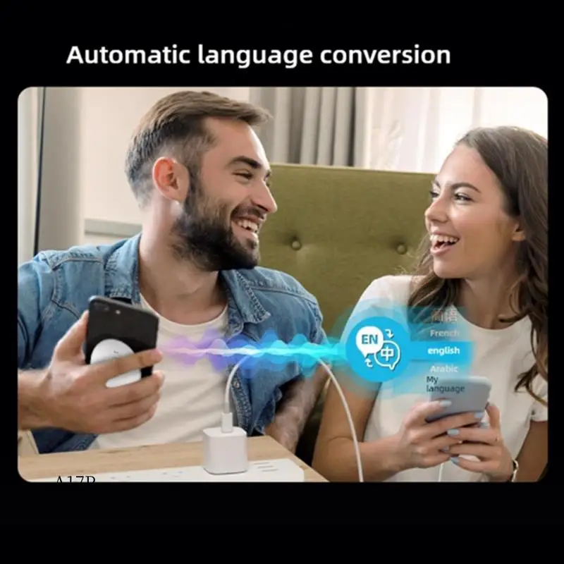 AP-Bluetooth Voice Translator AI102 Chinese-English Translator New Intelligent Translator White
AP-Bluetooth Voice Translator AI102 Chinese-English Translator New Intelligent Translator White