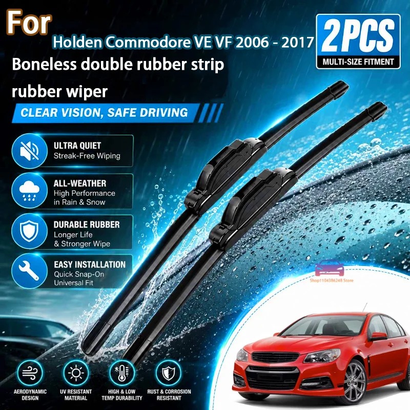 Front Wiper Blades For Holden Commodore VE VF 2006 - 2017 Windshield Windscreen Window Brushes 26"+15" Modification parts
Front Wiper Blades For Holden Commodore VE VF 2006 - 2017 Windshield Windscreen Window Brushes 26"+15" Modification parts