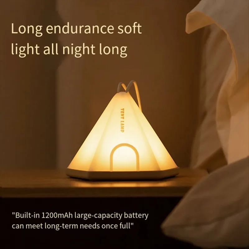 Tent Night Light Rechargeable Ambient Light Portable Atmosphere Light for Minimalist Bedside Lamp Light Lighting Tool Bedroom
Tent Night Light Rechargeable Ambient Light Portable Atmosphere Light for Minimalist Bedside Lamp Light Lighting Tool Bedroom