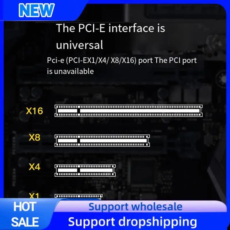Оптимальный двухдиапазонный беспроводной адаптер PCI-E 1200 Мбит/с с Bluetooth 4,0 Wi-Fi-картой Fordesktop поддерживает Forwin7/8/10/11
Оптимальный двухдиапазонный беспроводной адаптер PCI-E 1200 Мбит/с с Bluetooth 4,0 Wi-Fi-картой Fordesktop поддерживает Forwin7/8/10/11