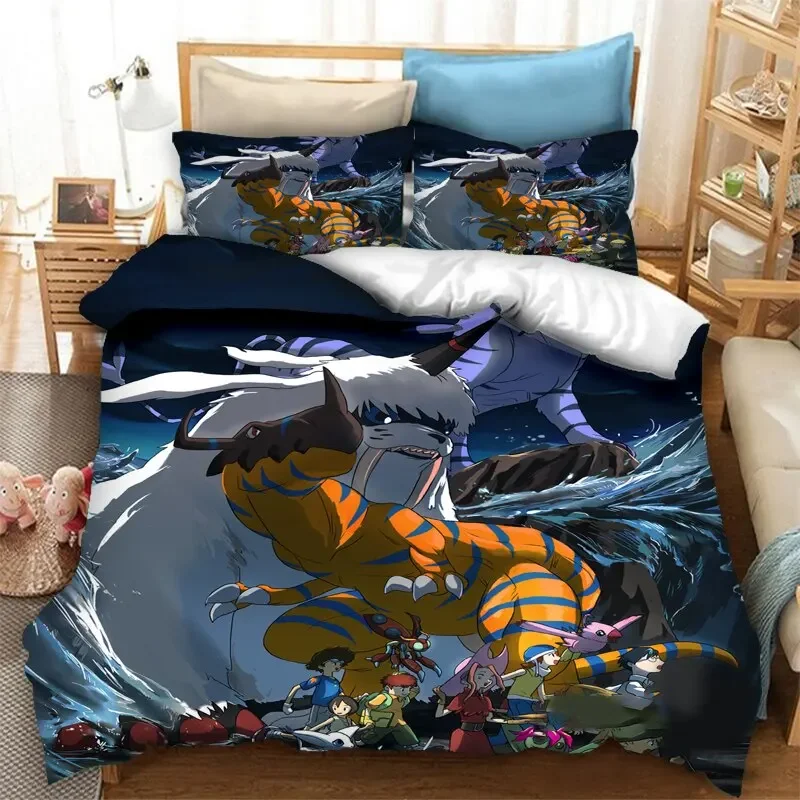 Anime Digimon Adventure Bedding Set Boys Girls Twin Queen Size Duvet Cover Pillowcase Bed Kids Adult Fashion Home Textileextile
Anime Digimon Adventure Bedding Set Boys Girls Twin Queen Size Duvet Cover Pillowcase Bed Kids Adult Fashion Home Textileextile
