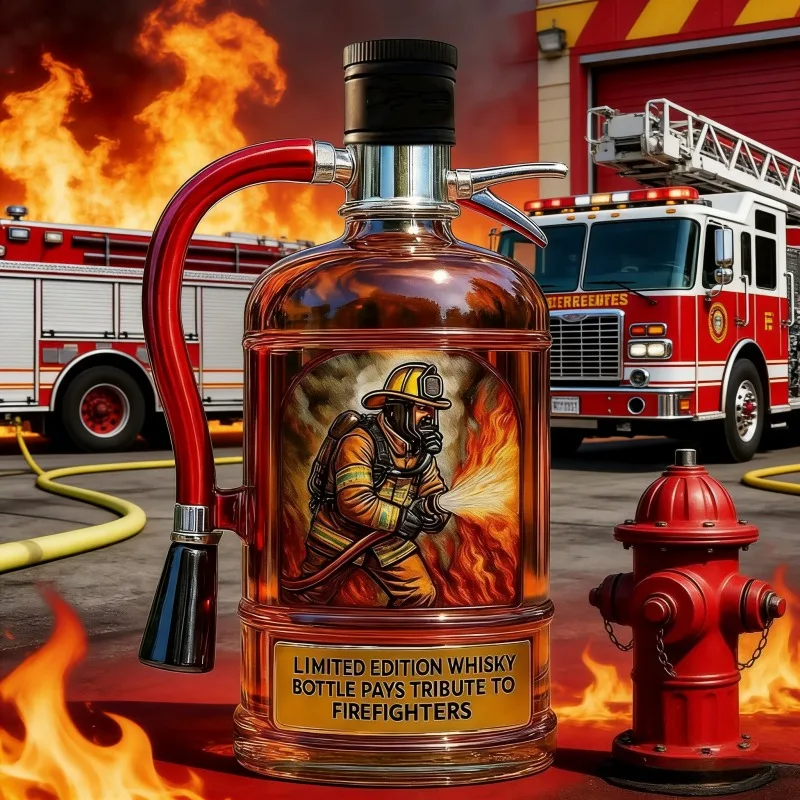 Firefighter Tribute Whiskey Decanter Limited Edition Fireman Liquor Dispenser Barware Gift
Firefighter Tribute Whiskey Decanter Limited Edition Fireman Liquor Dispenser Barware Gift