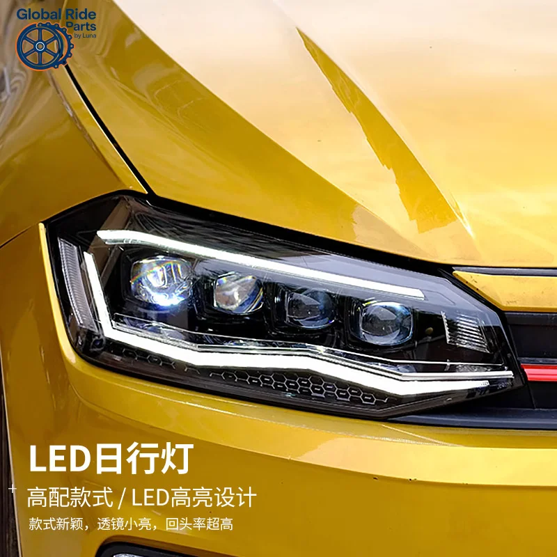 Подходит для новых 19-22 Polo Polopuls, модифицированных светодиодных дневных фонарей, матричных линз, фара с проточной водой
Подходит для новых 19-22 Polo Polopuls, модифицированных светодиодных дневных фонарей, матричных линз, фара с проточной водой