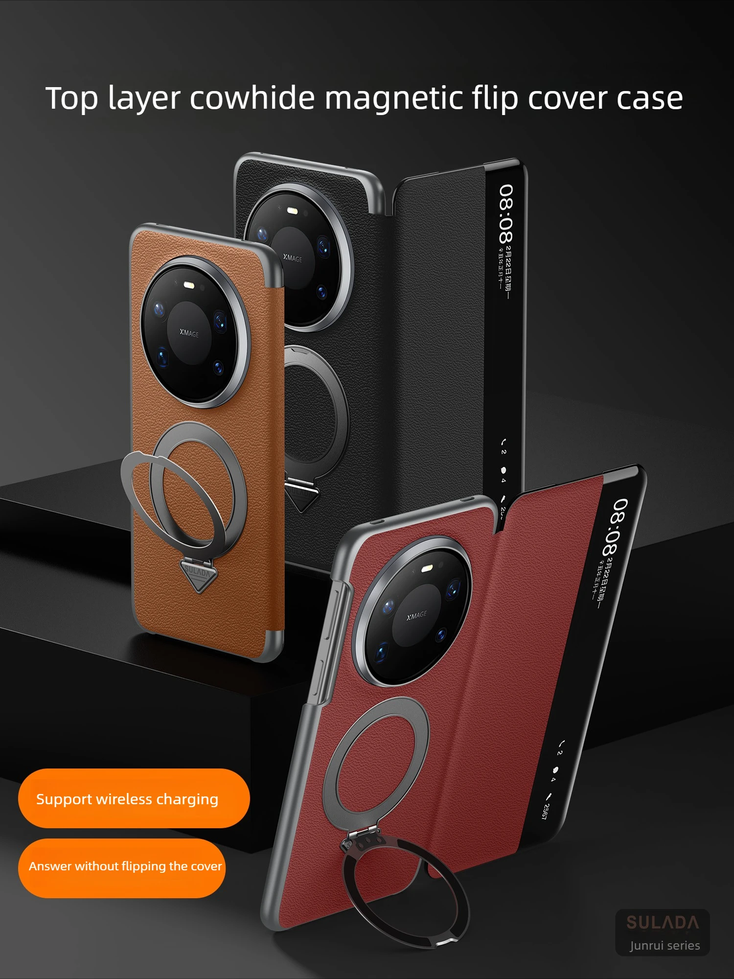 Магнитный чехол для телефона из натуральной кожи для Huawei Mate 80 Pro Max SULADA с подставкой Smart Flip Leather Case для Mate 80 Pro/80 70RS
Магнитный чехол для телефона из натуральной кожи для Huawei Mate 80 Pro Max SULADA с подставкой Smart Flip Leather Case для Mate 80 Pro/80 70RS