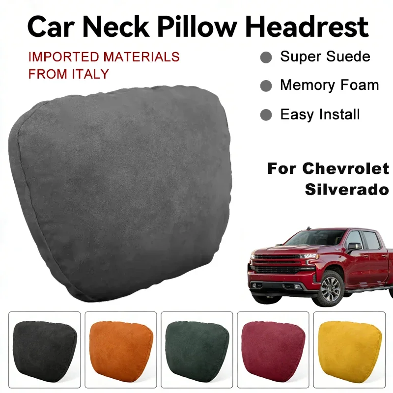 Italy Suede Car Neck Rest Pillow For Chevrolet Silverado Seat Head Neck Support Cushion Auto Interior Accessories
Italy Suede Car Neck Rest Pillow For Chevrolet Silverado Seat Head Neck Support Cushion Auto Interior Accessories