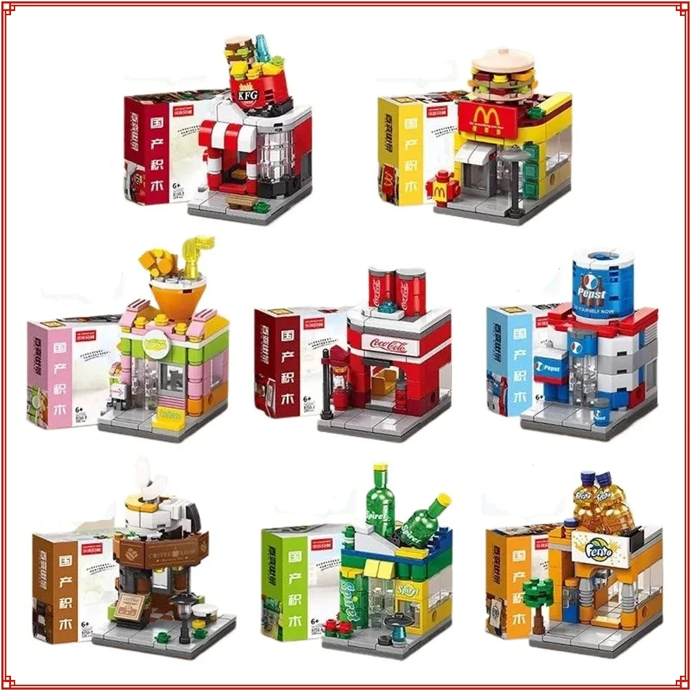 Genuine Street View Building Blocks Periphery City Building Model Educational Assembly DIY Building Block Boys and Girls Toys
Genuine Street View Building Blocks Periphery City Building Model Educational Assembly DIY Building Block Boys and Girls Toys
