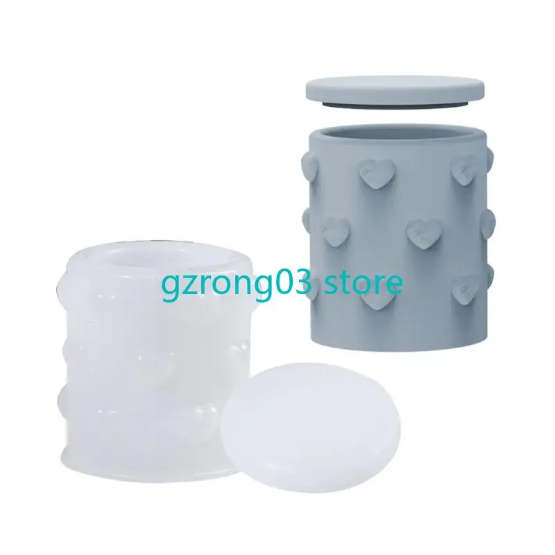 127C Versatile Silicone Heart Container Moulds For Crafting Storage And Decors Items
127C Versatile Silicone Heart Container Moulds For Crafting Storage And Decors Items