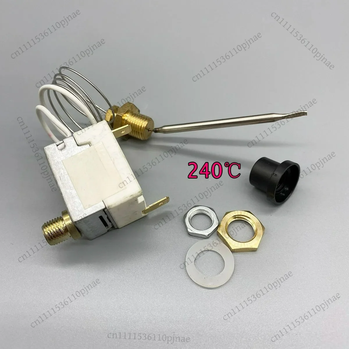 ST-240C 240℃ 250V 16A Thermostat With Brass Nut Commercial Deep Fryer Temperature Control Replacement Spare Parts
ST-240C 240℃ 250V 16A Thermostat With Brass Nut Commercial Deep Fryer Temperature Control Replacement Spare Parts