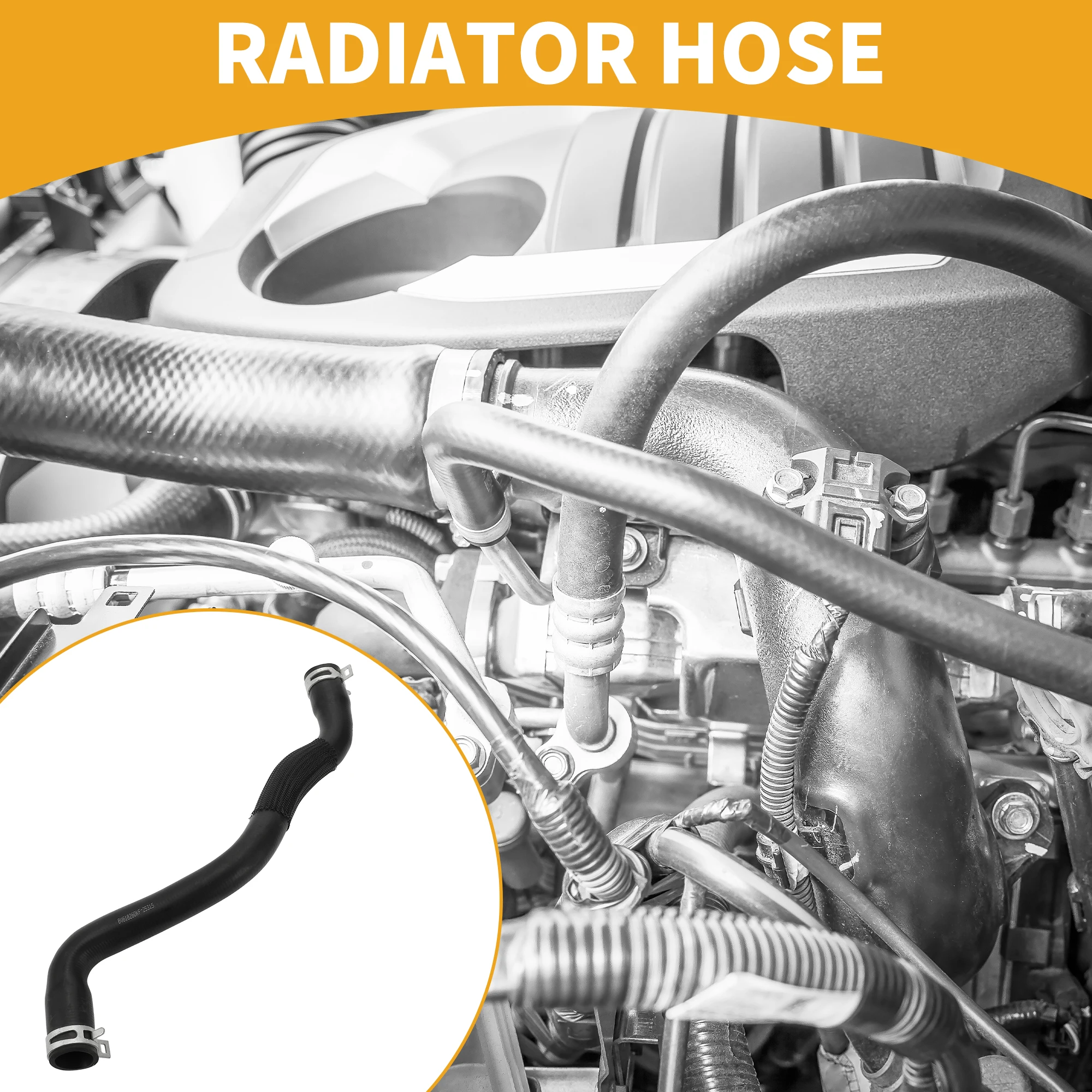 UXCELL Шланг радиатора No BV618260KF Верхний шланг охлаждающей жидкости для Ford Focus Mk3 1,6 2,0 2010-2020, резиновая, черная, хорошая герметизация
UXCELL Шланг радиатора No BV618260KF Верхний шланг охлаждающей жидкости для Ford Focus Mk3 1,6 2,0 2010-2020, резиновая, черная, хорошая герметизация