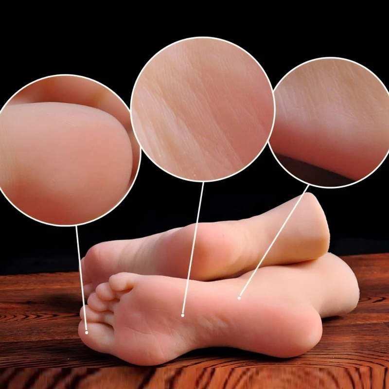 Realistic TPE Silicone Female Foot Model Bone/No Bone Options Mannequin for Nail Art Photography Jewelry Display
Realistic TPE Silicone Female Foot Model Bone/No Bone Options Mannequin for Nail Art Photography Jewelry Display