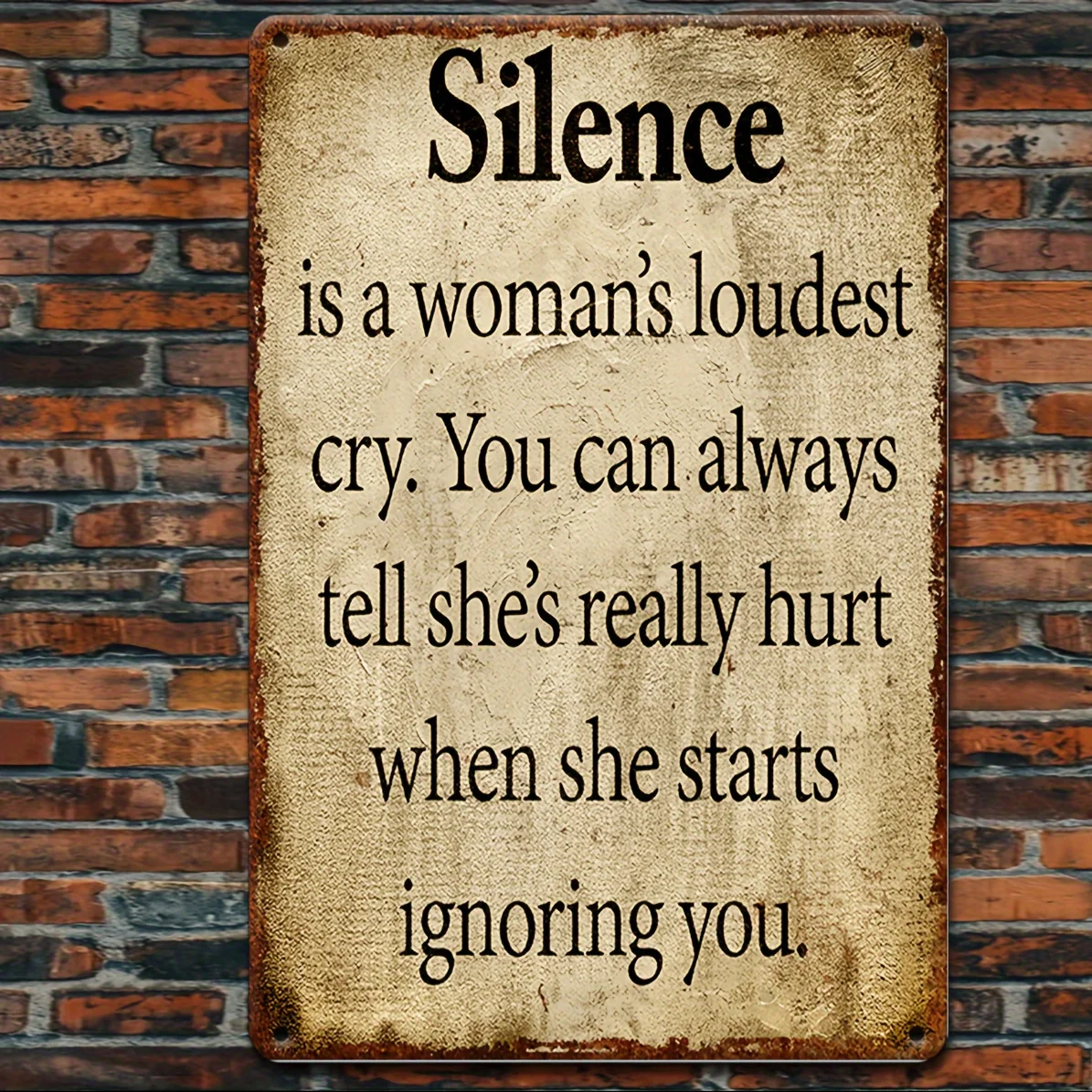 Vintage Style Iron Metal Signs - Inspirational Quote Wall Art Suitable for Home, Office, Cafe, Bar, Garden Versatile Decor
Vintage Style Iron Metal Signs - Inspirational Quote Wall Art Suitable for Home, Office, Cafe, Bar, Garden Versatile Decor