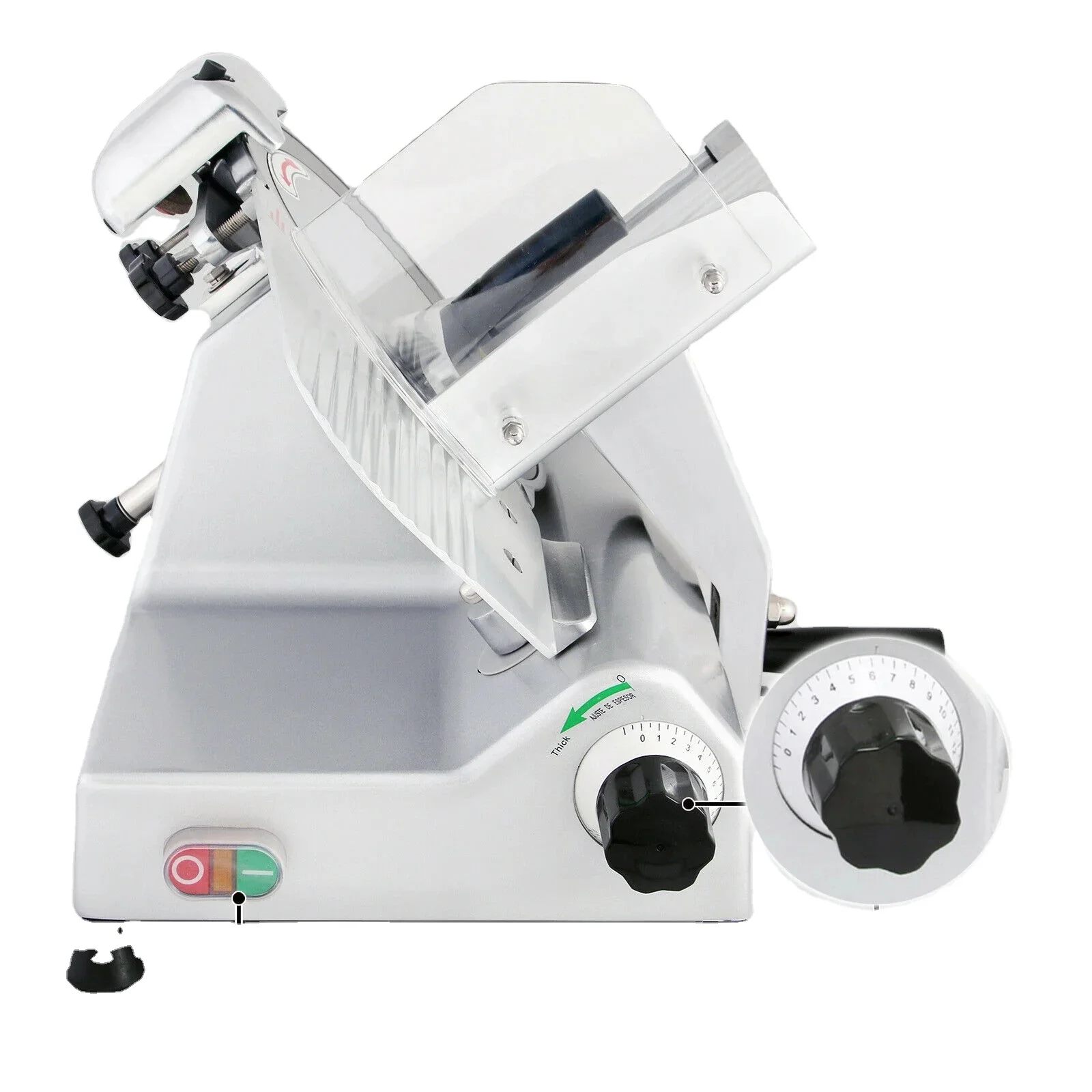 Hot Sale Desktop Meat Cutter Electric Food Slicer Cutter Grinder Meat Slicer Machine For Commercial Deli Meat
Hot Sale Desktop Meat Cutter Electric Food Slicer Cutter Grinder Meat Slicer Machine For Commercial Deli Meat