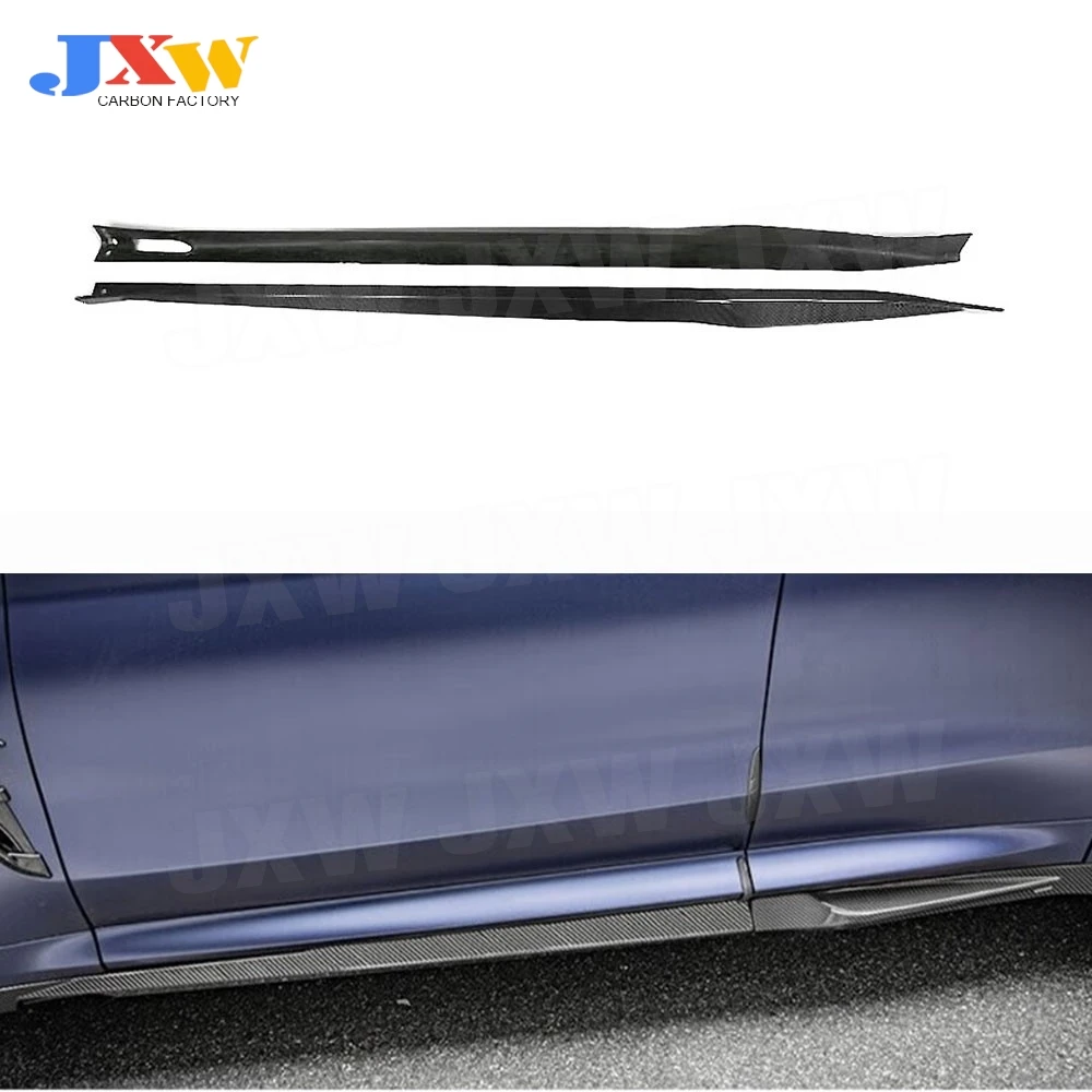 Dry Carbon Car Side Bumper Side Skirts Body kits Car Styling for BMW X3M F97 2022+ FRP Side Skirts Apron Extension Lip Spoiler
Dry Carbon Car Side Bumper Side Skirts Body kits Car Styling for BMW X3M F97 2022+ FRP Side Skirts Apron Extension Lip Spoiler