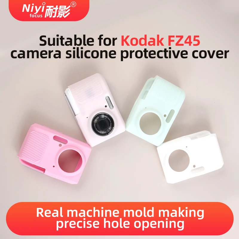 PIXPRO FZ45 Soft Silicone Camera Body Cover with Camera Strap Outdoor Portable Anti-fall for KODAK Camera Protector Case
PIXPRO FZ45 Soft Silicone Camera Body Cover with Camera Strap Outdoor Portable Anti-fall for KODAK Camera Protector Case