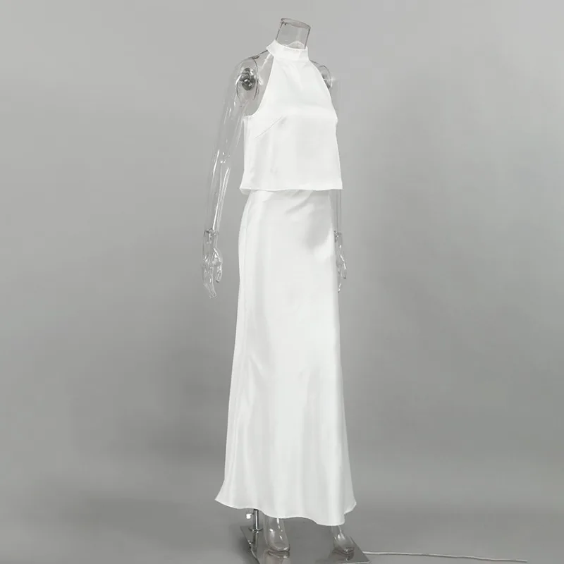 2026 Spring and Summer Sleeveless Neck Vest Fishtail Skirt Set Summer Fashion Two-piece Set
2026 Spring and Summer Sleeveless Neck Vest Fishtail Skirt Set Summer Fashion Two-piece Set