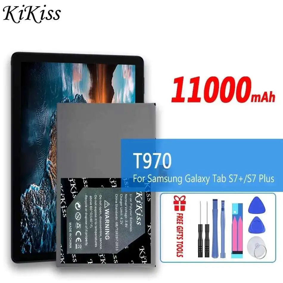 Tablet Battery T970 EB-BT975ABY 11000Mah For Samsung Galaxy Tab S7+ S7 Plus 12.4 SM-T976B SM-T970
Tablet Battery T970 EB-BT975ABY 11000Mah For Samsung Galaxy Tab S7+ S7 Plus 12.4 SM-T976B SM-T970