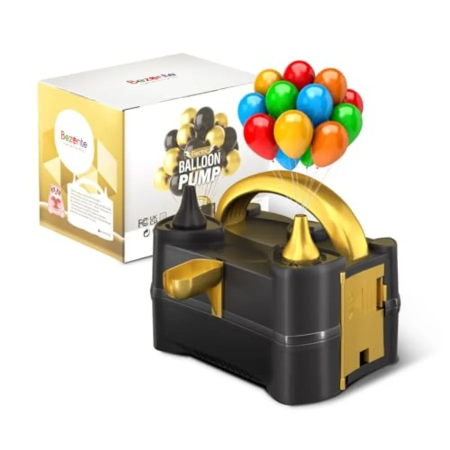 Balloon Pump Electric Portable Balloon Inflator Pump Electric Air Pump for Balloons Dual Nozzle Electric Balloon Pump for Birth
Balloon Pump Electric Portable Balloon Inflator Pump Electric Air Pump for Balloons Dual Nozzle Electric Balloon Pump for Birth