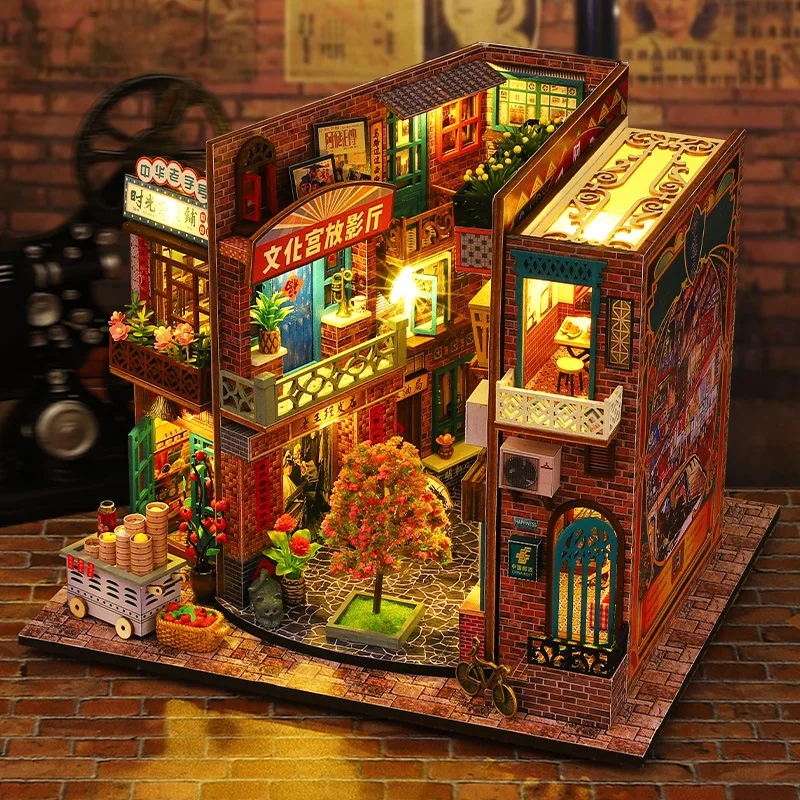 OUZEY DIY Miniature Dollhouse Building Kit - 3D Wooden Puzzle for Beginners, Kids Assembly Toy & Creative Gift
OUZEY DIY Miniature Dollhouse Building Kit - 3D Wooden Puzzle for Beginners, Kids Assembly Toy & Creative Gift