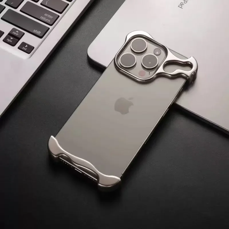 Luxury Irregular Metal Bumper Phone Case For iPhone 14 15 16 17 Pro Max Aluminum Shockproof Corner Pads Plating Ultra Thin Cover
Luxury Irregular Metal Bumper Phone Case For iPhone 14 15 16 17 Pro Max Aluminum Shockproof Corner Pads Plating Ultra Thin Cover