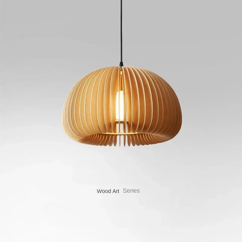 Dining room Chandelier Japanese retro bedroom wooden light art creative homestay study medieval jack-o '-lantern
Dining room Chandelier Japanese retro bedroom wooden light art creative homestay study medieval jack-o '-lantern