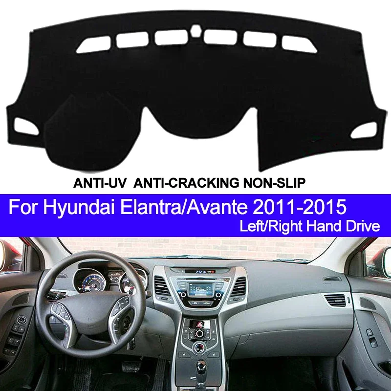 For Hyundai Elantra Avante 2011 2012 2013 2014 2015 Car Protective Pad Dashboard Cover Silicone Non-Slip Mat Auto Sunshade
For Hyundai Elantra Avante 2011 2012 2013 2014 2015 Car Protective Pad Dashboard Cover Silicone Non-Slip Mat Auto Sunshade