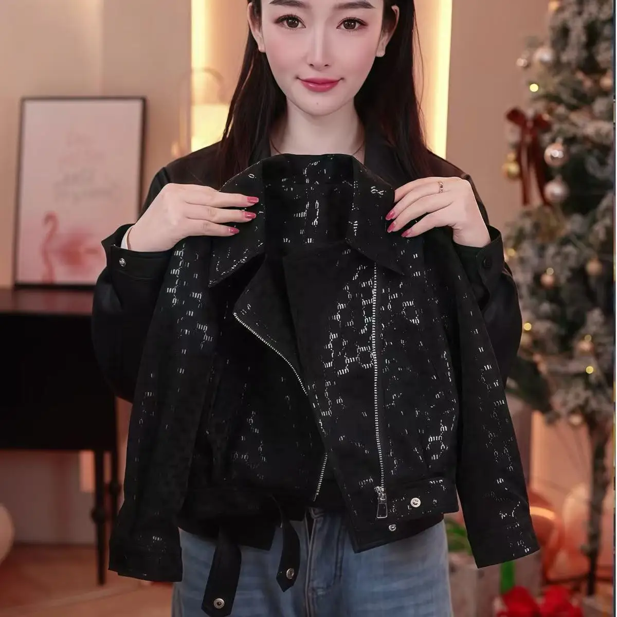 Fashion Girls Faux Leather Jacket Spring Autumn Kids Short PU Coat Big children's Stylish Lapel Outerwear
Fashion Girls Faux Leather Jacket Spring Autumn Kids Short PU Coat Big children's Stylish Lapel Outerwear
