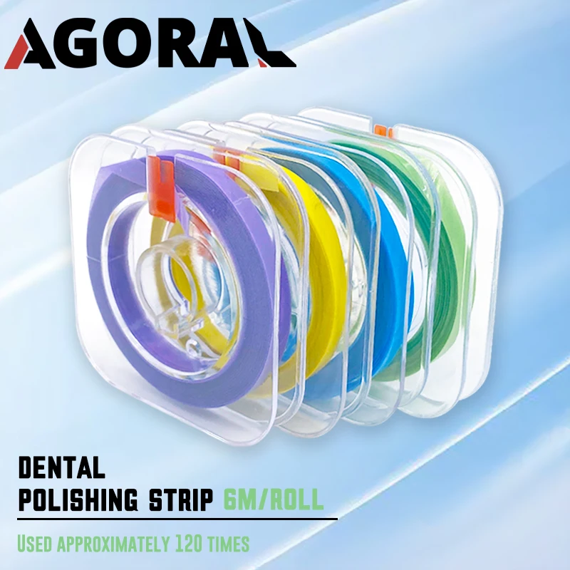 1Roll Dental Polishing Strip 6m Length Resin 4mm Width 6m Length 20/30/50um Size Dentistry Material Whitening Tool
1Roll Dental Polishing Strip 6m Length Resin 4mm Width 6m Length 20/30/50um Size Dentistry Material Whitening Tool