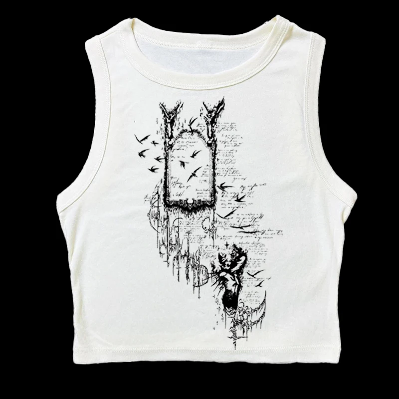2025 summer new Y2k Slim Fit Print Tops Women Off Shoulder Short Sleeve Tee Shirt Vintage Fake Two Piece Halter Lace Up T-shirts
2025 summer new Y2k Slim Fit Print Tops Women Off Shoulder Short Sleeve Tee Shirt Vintage Fake Two Piece Halter Lace Up T-shirts