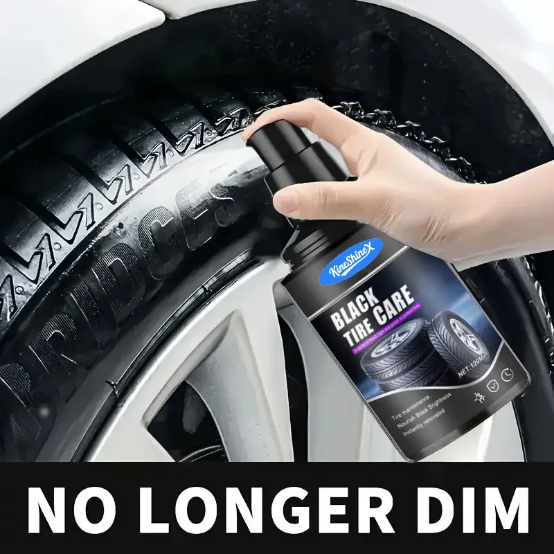 Tire gloss and repair spray quickly restores the gloss of tire plastic and rubber with UV protection
Tire gloss and repair spray quickly restores the gloss of tire plastic and rubber with UV protection
