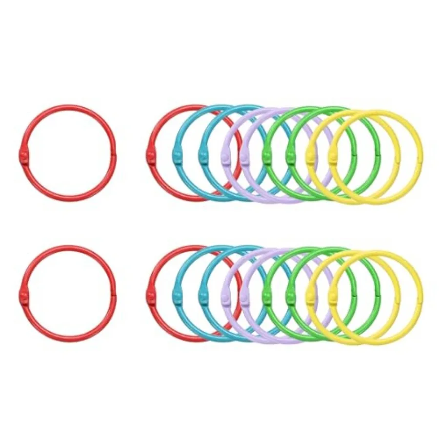 pcs Binder Rings 1.5 Inch Loose Leaf Binder Ring Metal Book Rings Colorful Loose Leaf Rings for Index Cards Keychain Key Notebo
pcs Binder Rings 1.5 Inch Loose Leaf Binder Ring Metal Book Rings Colorful Loose Leaf Rings for Index Cards Keychain Key Notebo