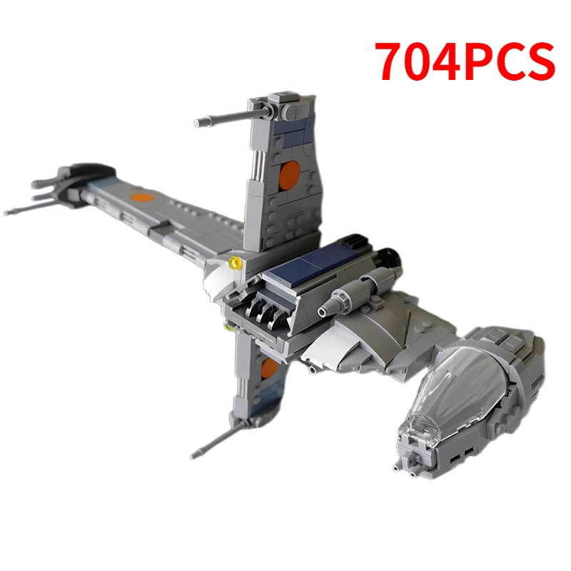 Moive Series B-Wing Space Fighter Building Blocks MOC-194292 Space War Spaceship Assembly Model Puzzle Kid Toy Boy Birthday Gift
Moive Series B-Wing Space Fighter Building Blocks MOC-194292 Space War Spaceship Assembly Model Puzzle Kid Toy Boy Birthday Gift