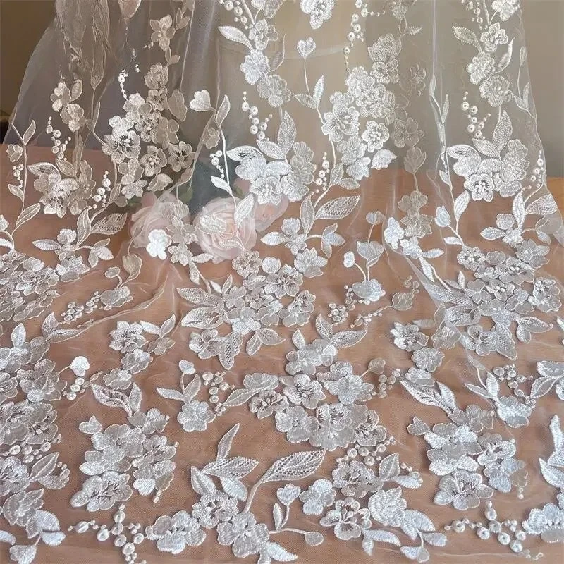 High-Density Embroidered Lace Fabric, Rayon Plant Flower, Wedding Dress HandmadeAccessories, Bridal Fabric Background Decoration
High-Density Embroidered Lace Fabric, Rayon Plant Flower, Wedding Dress HandmadeAccessories, Bridal Fabric Background Decoration