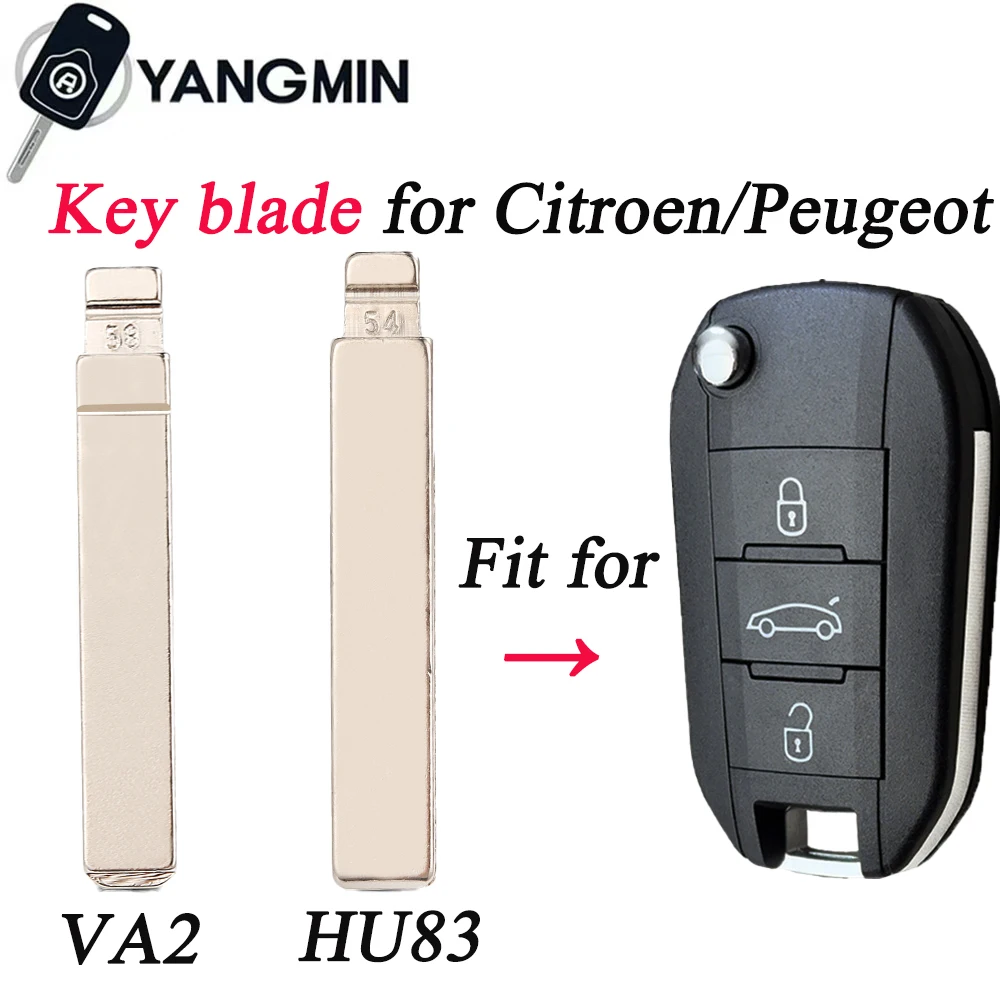 Uncut HU83 VA2 Remote Key Blank Flip VVDI Lishi Xhorse KD Blade For Citroen C3/C4L/C5 Peugeot 301 / 307 / 308 / 408
Uncut HU83 VA2 Remote Key Blank Flip VVDI Lishi Xhorse KD Blade For Citroen C3/C4L/C5 Peugeot 301 / 307 / 308 / 408