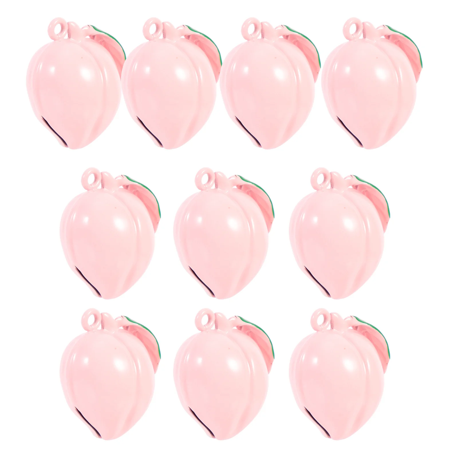 10pcs Peach Bell Accessories Amulet Diy Bells Portable Craft Charm Festival Decoration Brass Xmas Bell Handcrafted
10pcs Peach Bell Accessories Amulet Diy Bells Portable Craft Charm Festival Decoration Brass Xmas Bell Handcrafted