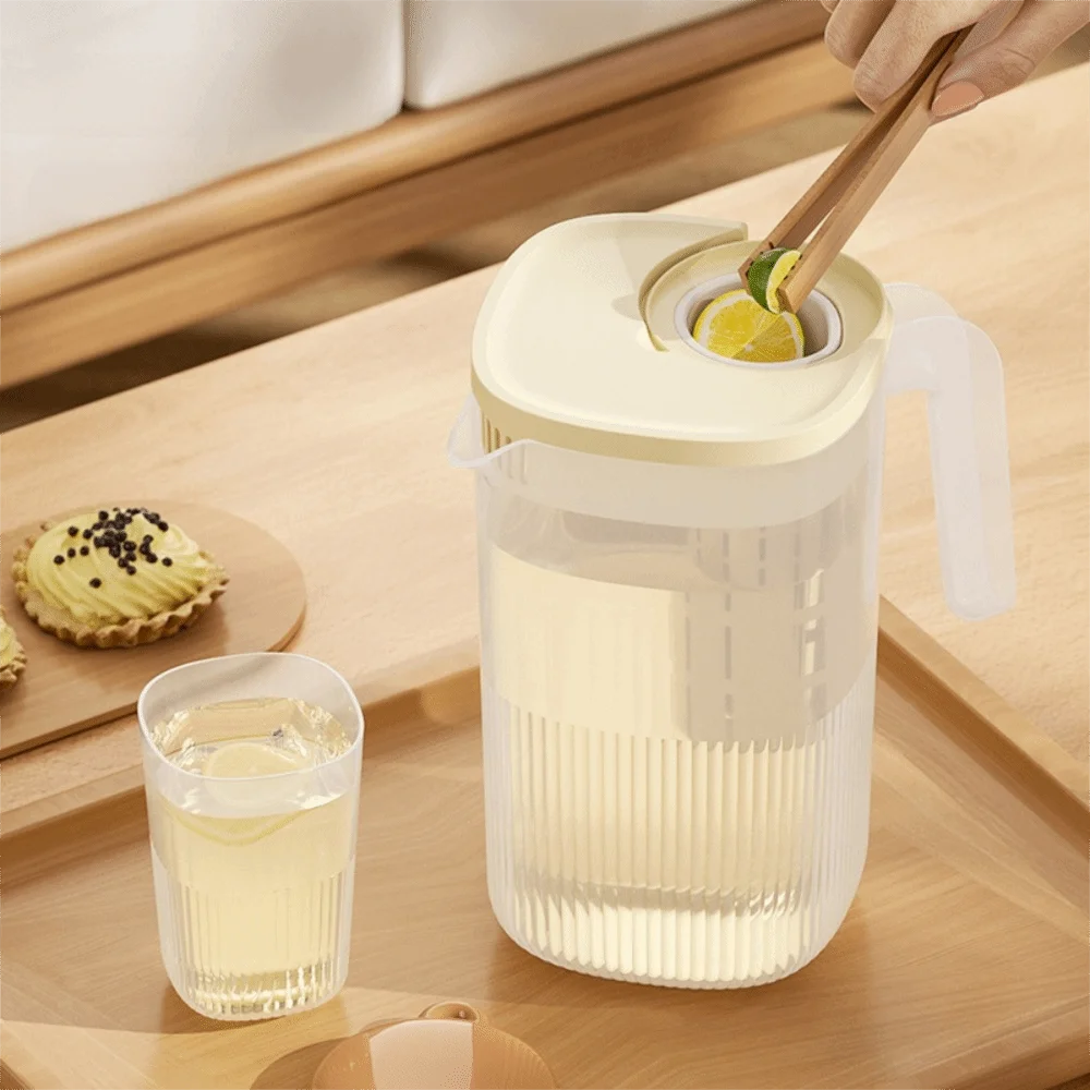 Large Capacity Infused Water Pitcher Transparent with 4 Cup Cold Water Pot Heat-resistant Filter Mesh Cold Kettle Juice
Large Capacity Infused Water Pitcher Transparent with 4 Cup Cold Water Pot Heat-resistant Filter Mesh Cold Kettle Juice