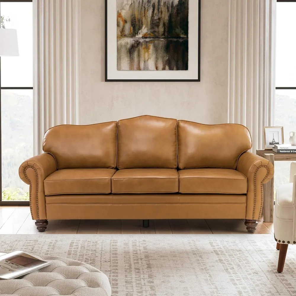 Classic 3-Seater Sofa with Premium Leather Upholstery, Stylish & Comfortable Sofa for Living Room or Office, Easy to Maintain 
Classic 3-Seater Sofa with Premium Leather Upholstery, Stylish & Comfortable Sofa for Living Room or Office, Easy to Maintain