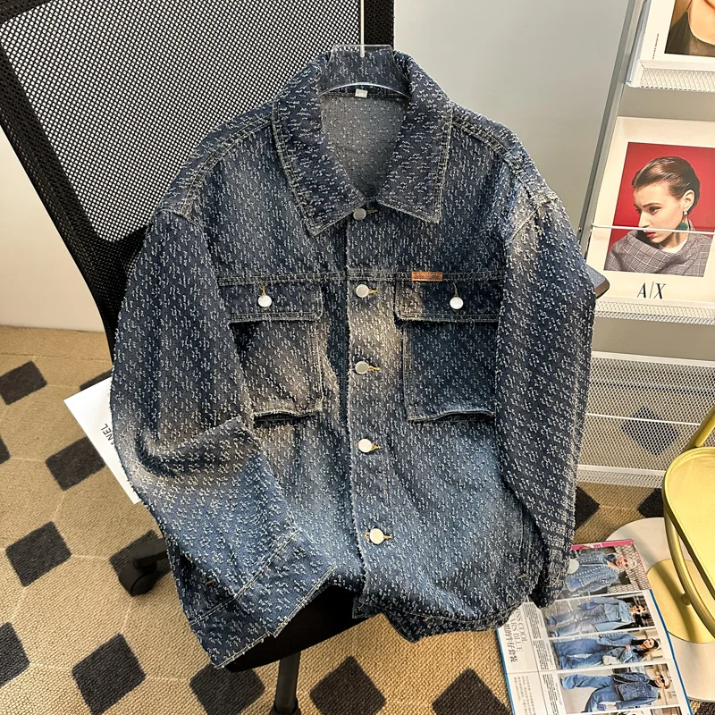 2024 autumn new long sleeve denim coat MEN'S loose fashion brand embroidery design retro casual street Y2K fashion shirt
2024 autumn new long sleeve denim coat MEN'S loose fashion brand embroidery design retro casual street Y2K fashion shirt