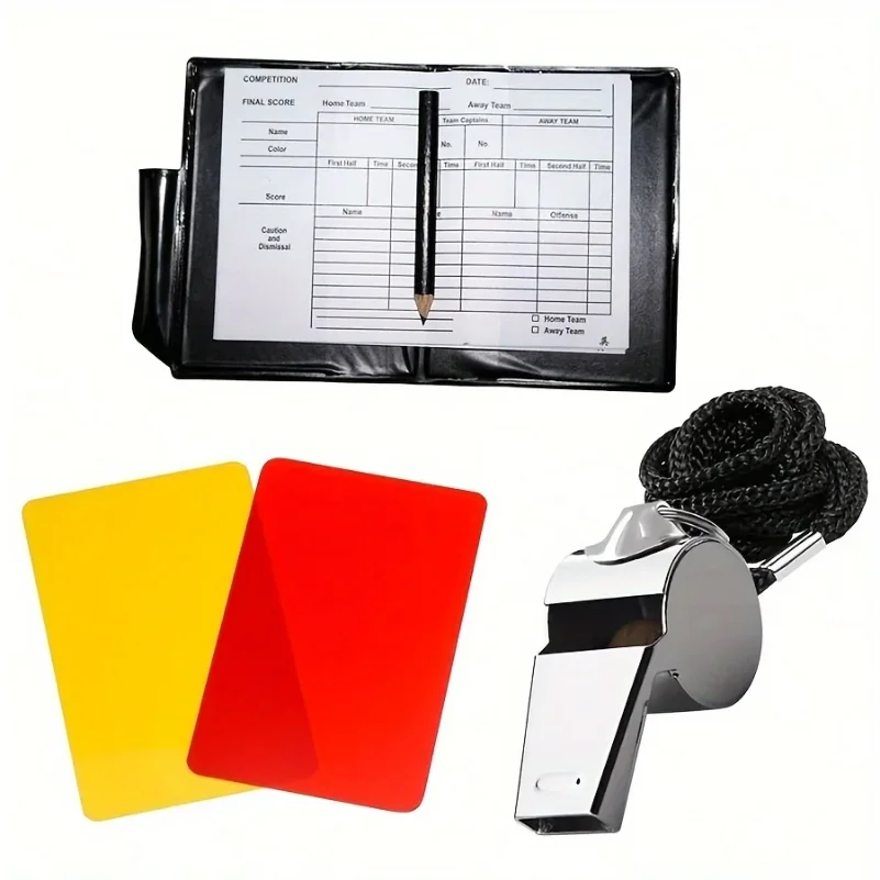 1 Sets Red Record Kit PVC Referee Wallet Portable Lightweight Soccer Football Accessories Multifunction Scorebook
1 Sets Red Record Kit PVC Referee Wallet Portable Lightweight Soccer Football Accessories Multifunction Scorebook
