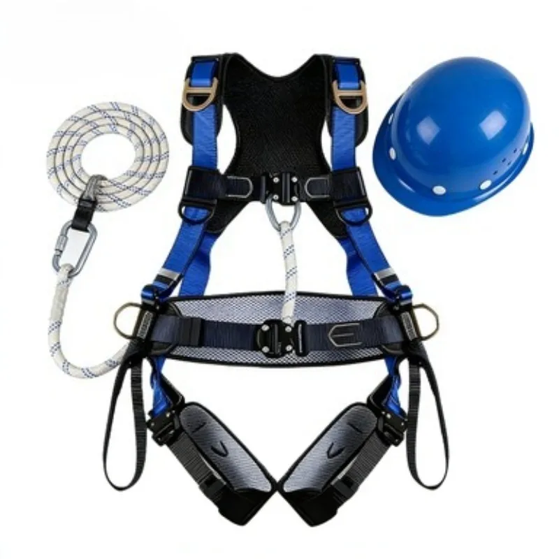 European Fall Suspension Full Body Seat Belt Five-point Adjustable Rock Climbing Speed Drop Anti-fall Gear for Exploration
European Fall Suspension Full Body Seat Belt Five-point Adjustable Rock Climbing Speed Drop Anti-fall Gear for Exploration