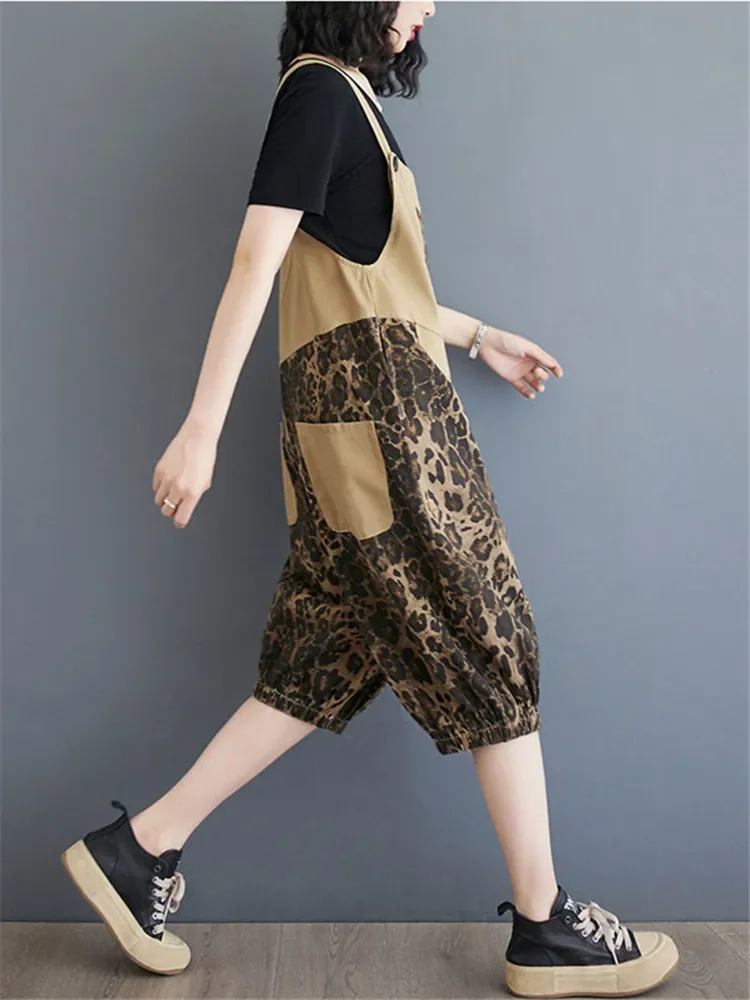 Summer 2024 New Romper Large Size Loose Asymmetric Contrast Colored Denim Strap Pants Lantern Jeans Women's Camo Shorts Playsuit
Summer 2024 New Romper Large Size Loose Asymmetric Contrast Colored Denim Strap Pants Lantern Jeans Women's Camo Shorts Playsuit