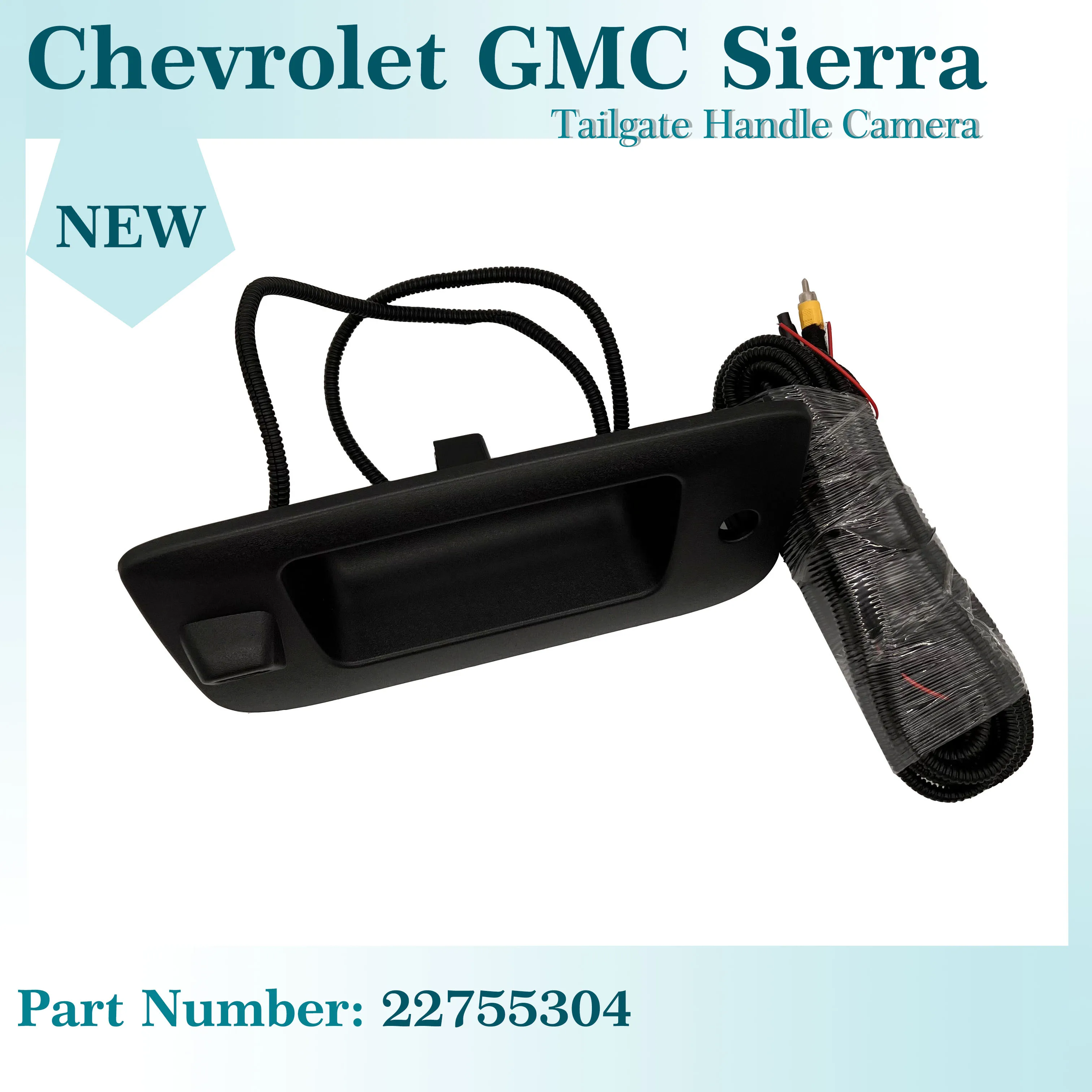 22755304 Car Tailgate Handle Camera for GMC Sierra 1500 2500 2007-2013 Trunk Cover Boot Lid Rear View Car Truck Part
22755304 Car Tailgate Handle Camera for GMC Sierra 1500 2500 2007-2013 Trunk Cover Boot Lid Rear View Car Truck Part