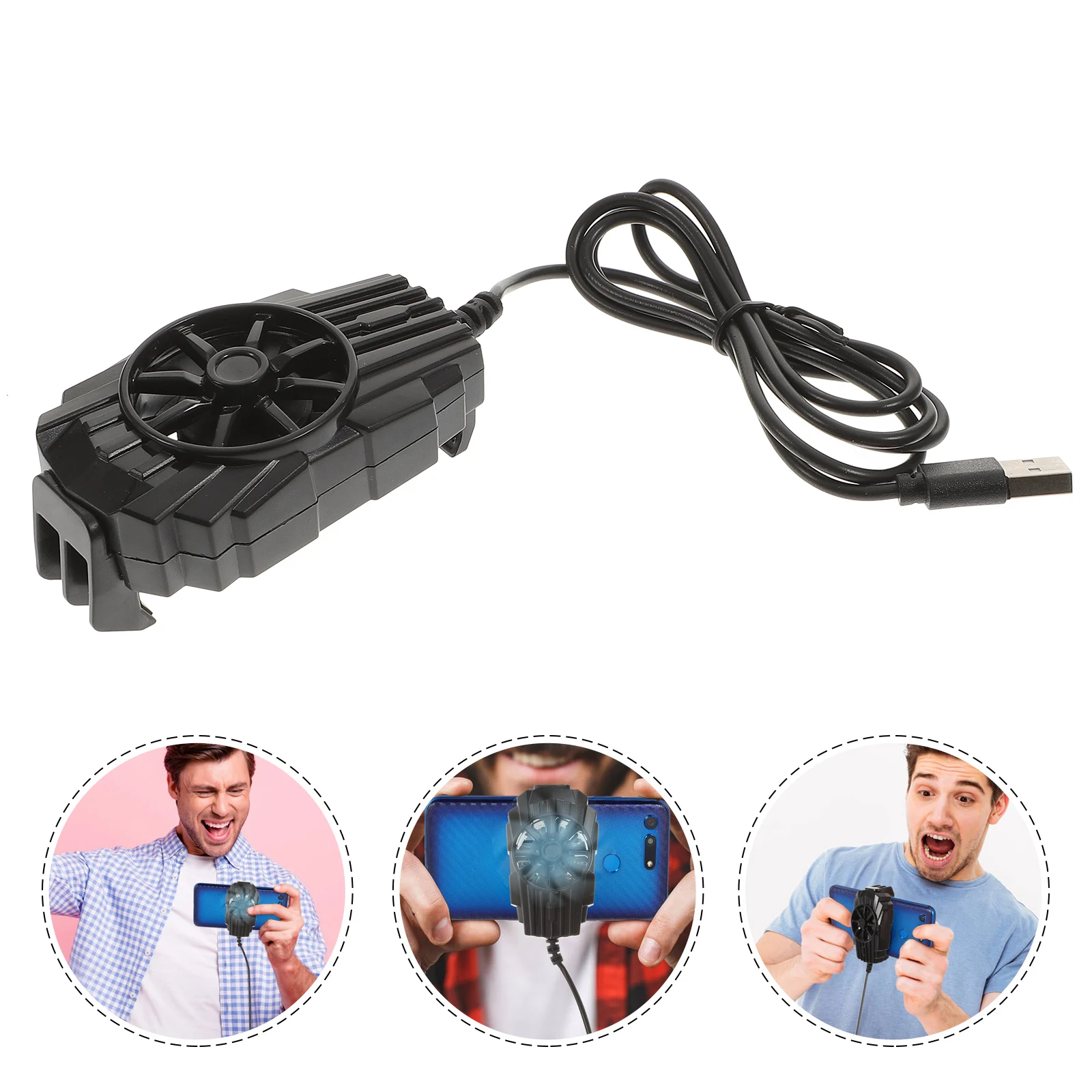Phone Cooler Ultra-Silent Device Retractable Clamp Fits 47-75mm Phones Phone Game Bracket Heat Sink Fan Radiator
Phone Cooler Ultra-Silent Device Retractable Clamp Fits 47-75mm Phones Phone Game Bracket Heat Sink Fan Radiator