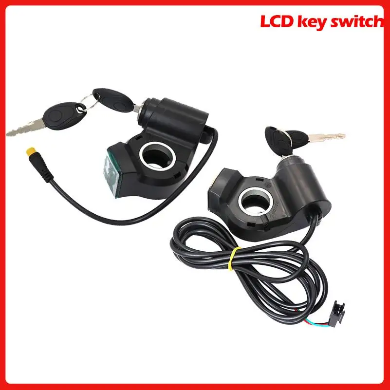 E-Bike Thumb Throttle Digital Battery Voltage Display Switch Power with Key Lock E-Bike Voltage Display E-Bike Battery Display
E-Bike Thumb Throttle Digital Battery Voltage Display Switch Power with Key Lock E-Bike Voltage Display E-Bike Battery Display