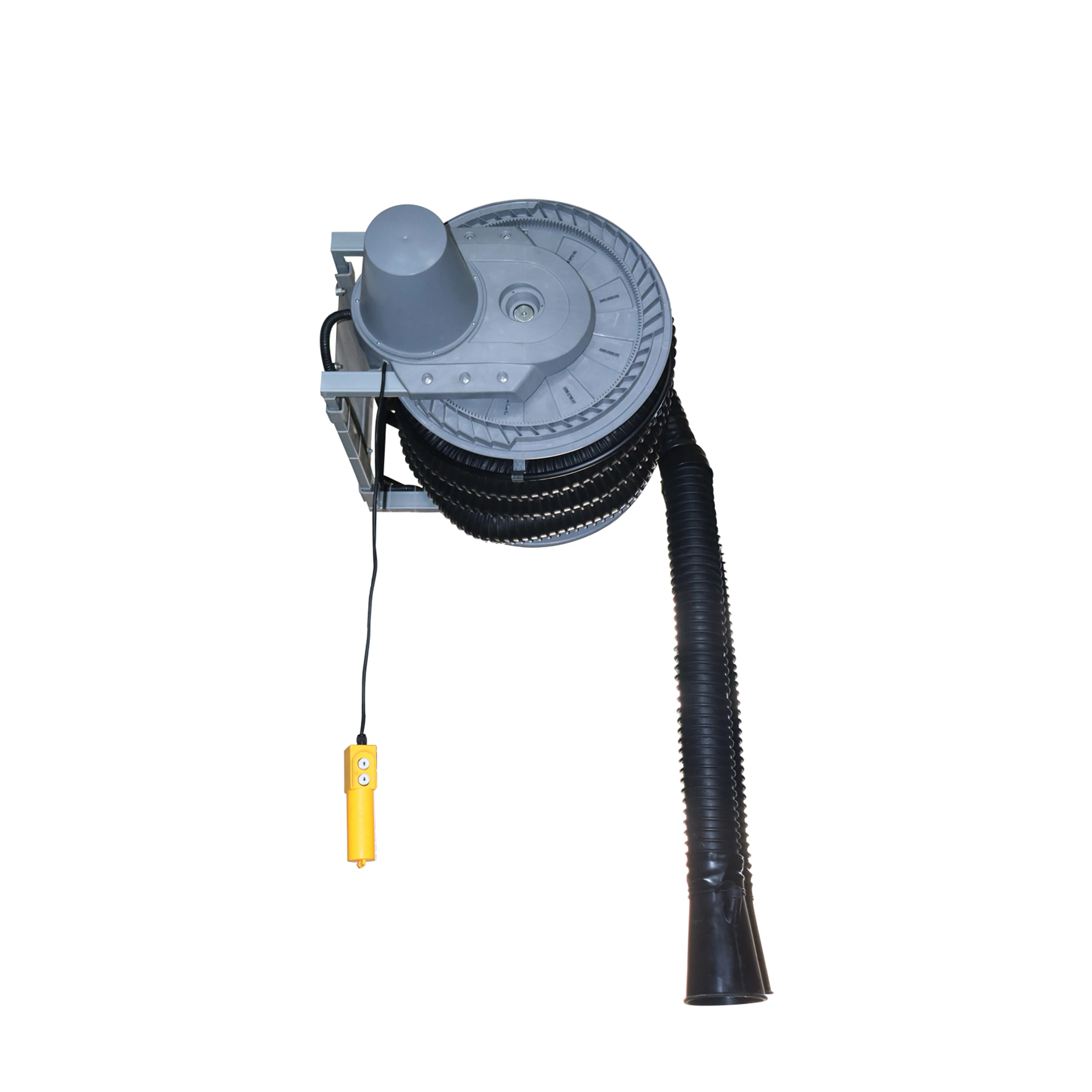 Dual Exhaust Driven Motor Mount Fan New Semi Automatic Vehicle Equipment with Exhaust Blower and Hose Reel for Car Workshop
Dual Exhaust Driven Motor Mount Fan New Semi Automatic Vehicle Equipment with Exhaust Blower and Hose Reel for Car Workshop